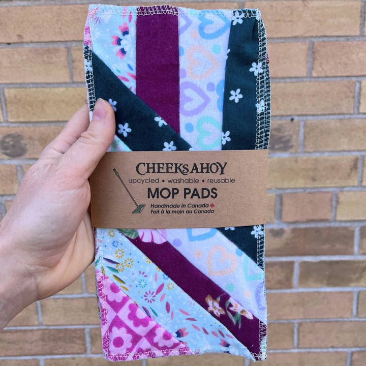 Cheeks Ahoy - Wholesale Mop - Mop Pads - Wet/Dry Sweeper Cover - 2pk1