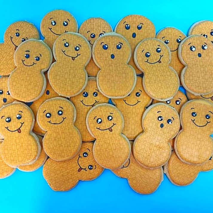 Biscuits au sucre et aux noisettes pour la vente par Confections of a Cake Lover