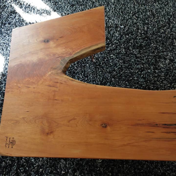 Indiana Cherry Crotch Coffee Table for wholesale by The Gant Collective