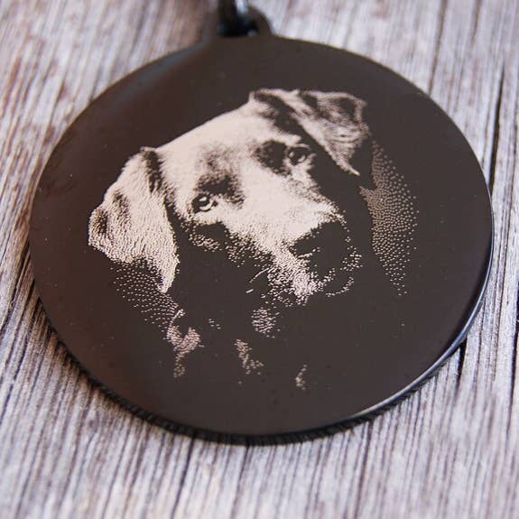 BeGenuine - Wholesale Pet Urn/Keepsake Box - Pet Memorial Keychain Black Steel Dog Lover Gift Pet Gift3