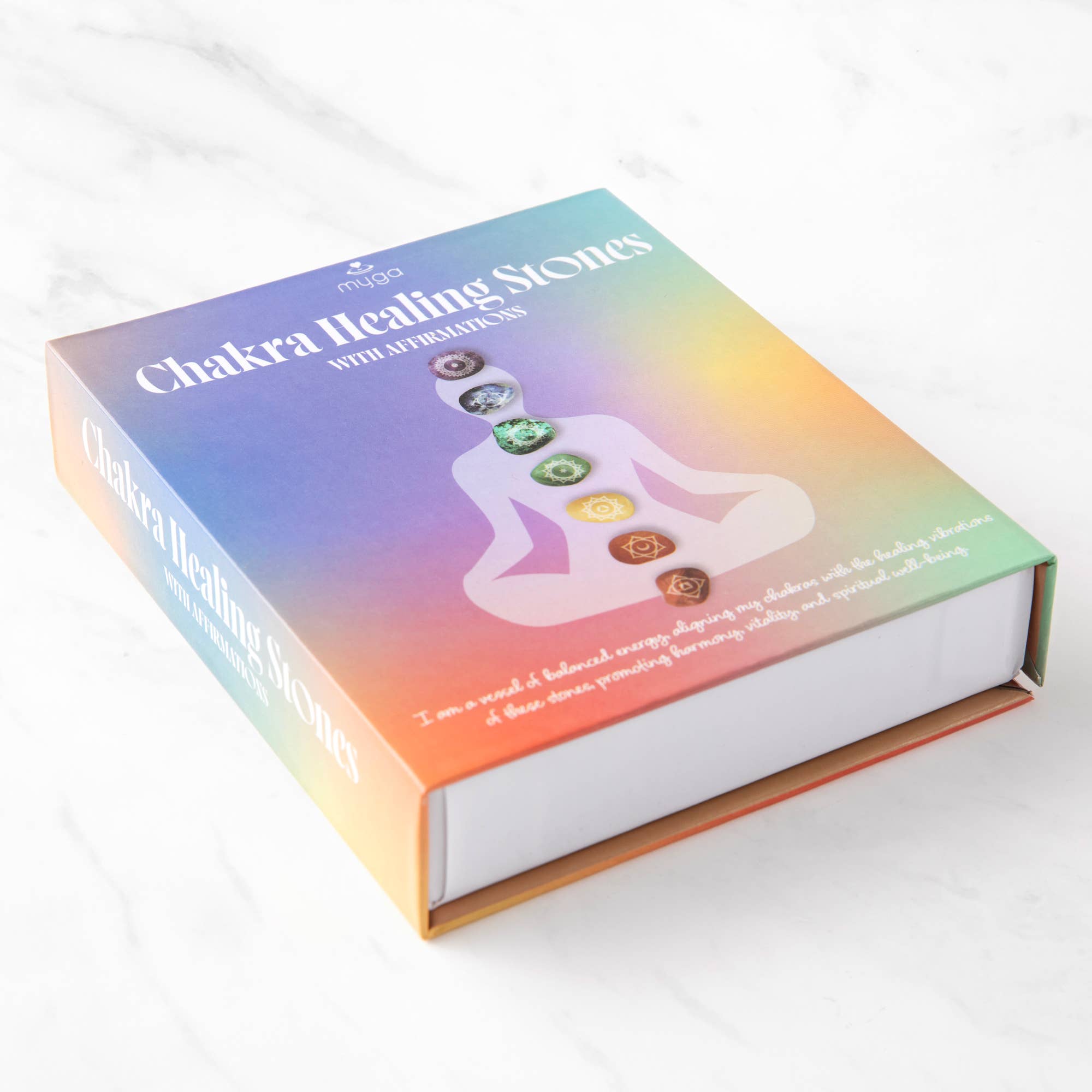 Myga - Vente Pierre et cristal de spiritualité - Coffret cadeau pierres des chakras1