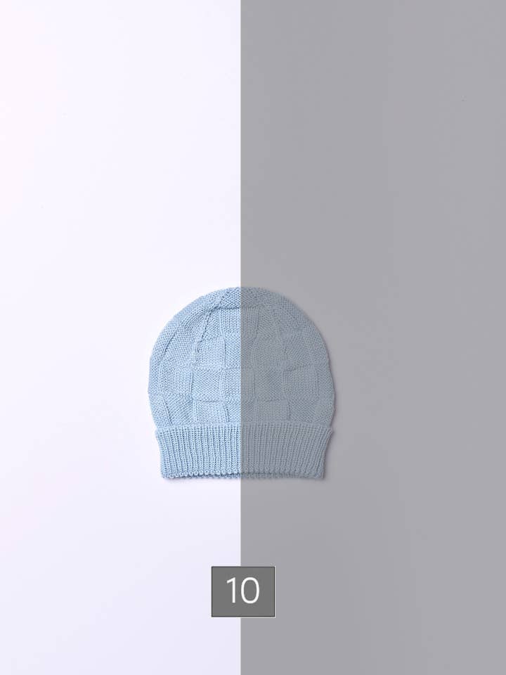 Hue strikket i merinould | LILLE PATCHWORK for engroshandel hos Wedoble: sustainable children's fashion