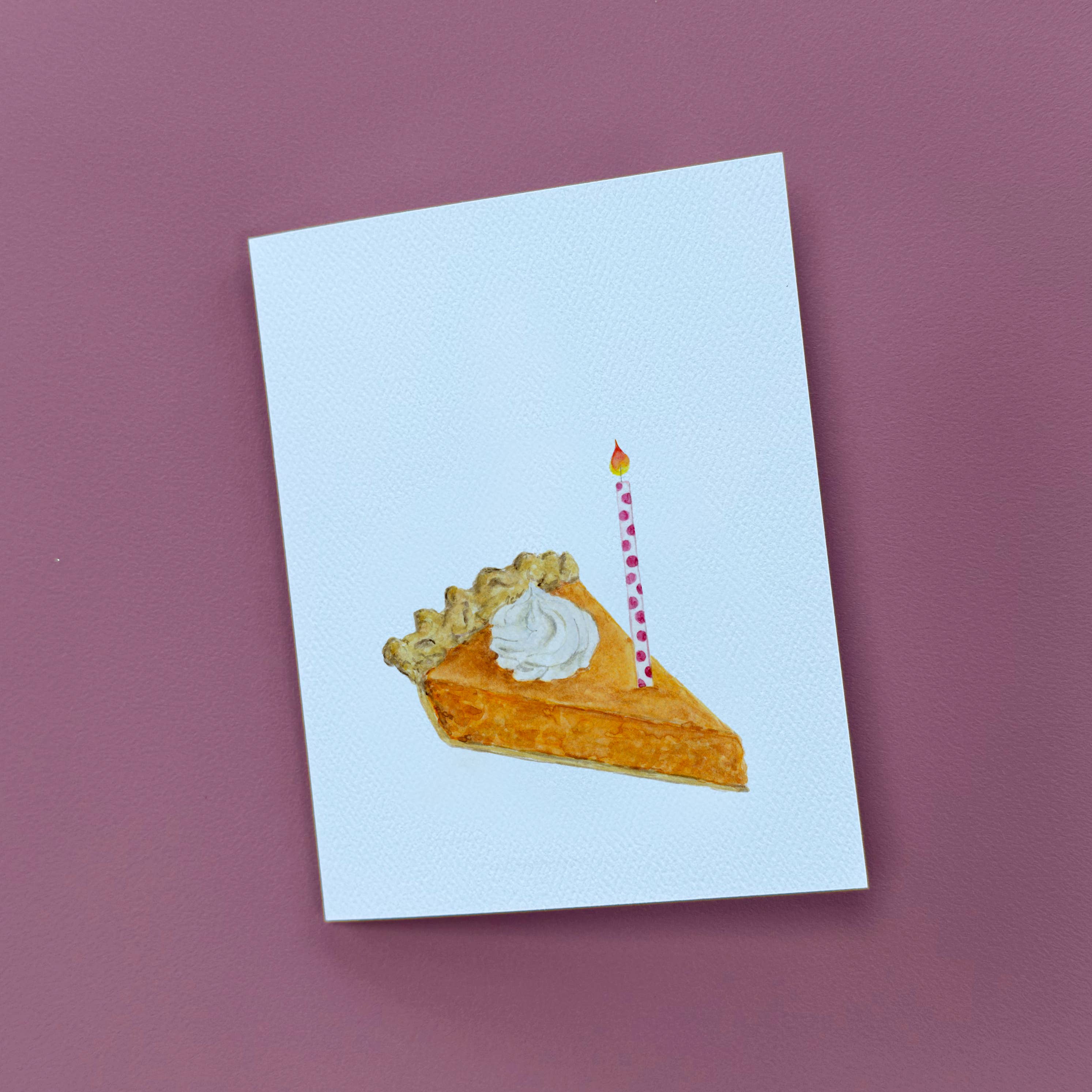The Land of La - Wholesale Birthday Card - Pumpkin Pie
