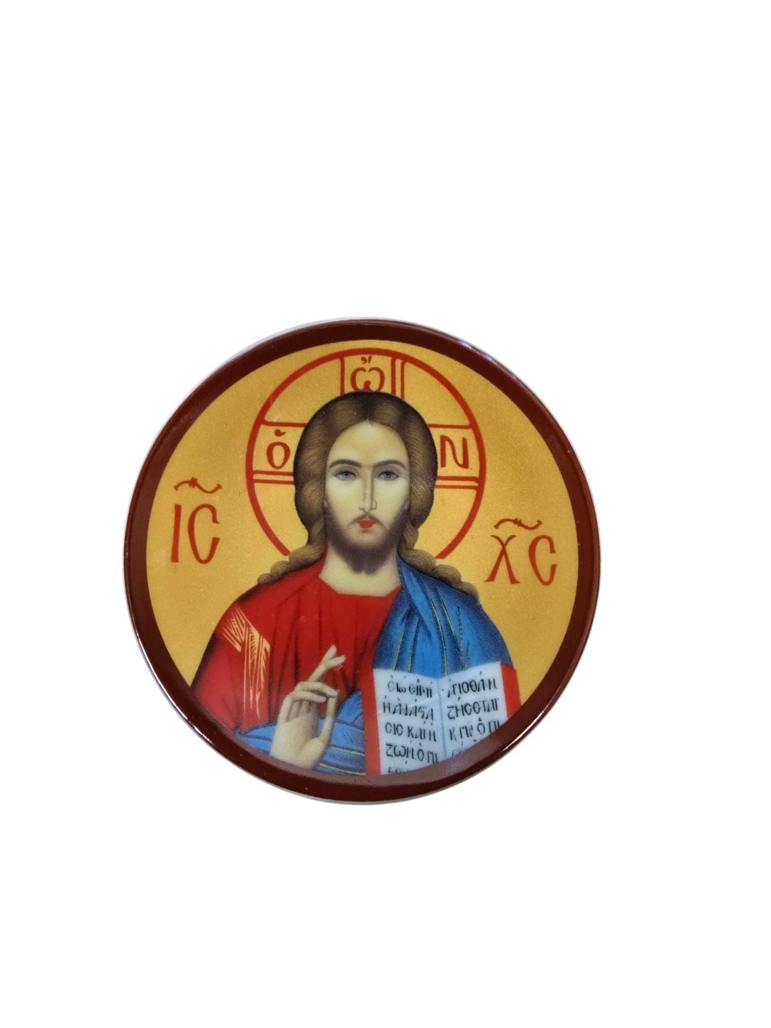 2 Greeks Inc – Großhandel Magnete – Orthodoxe byzantinische Ikonen-Keramikmagnete – Lebendig & Einzigartig7