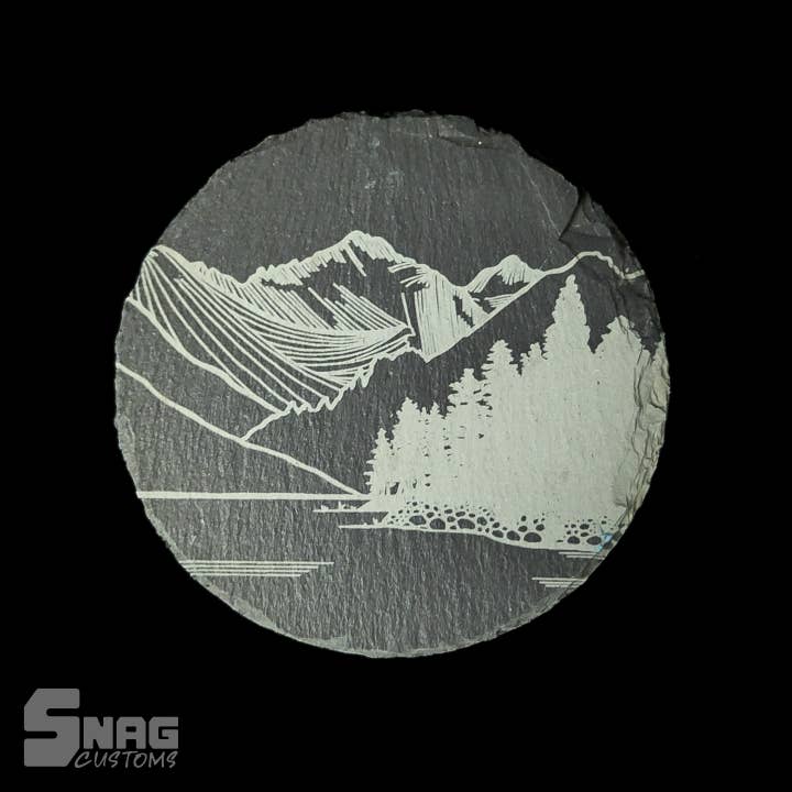 Snag Customs - Wholesale Coasters - Laser Engraved Slate Coasters