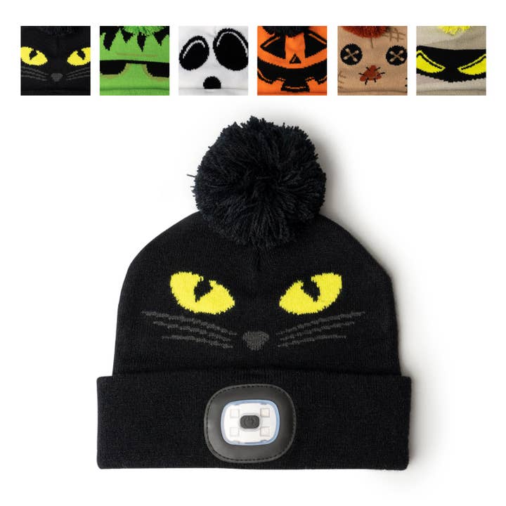 DM Merchandising - Wholesale Beanie - Kinderen - Halloween Night Scope kindermutsen (KAART)2