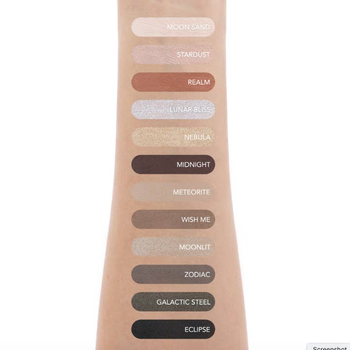 Amorus USA – wholesale Eyeshadow palette – STARRY SKIES - PRESSED PIGMENT PALETTE4