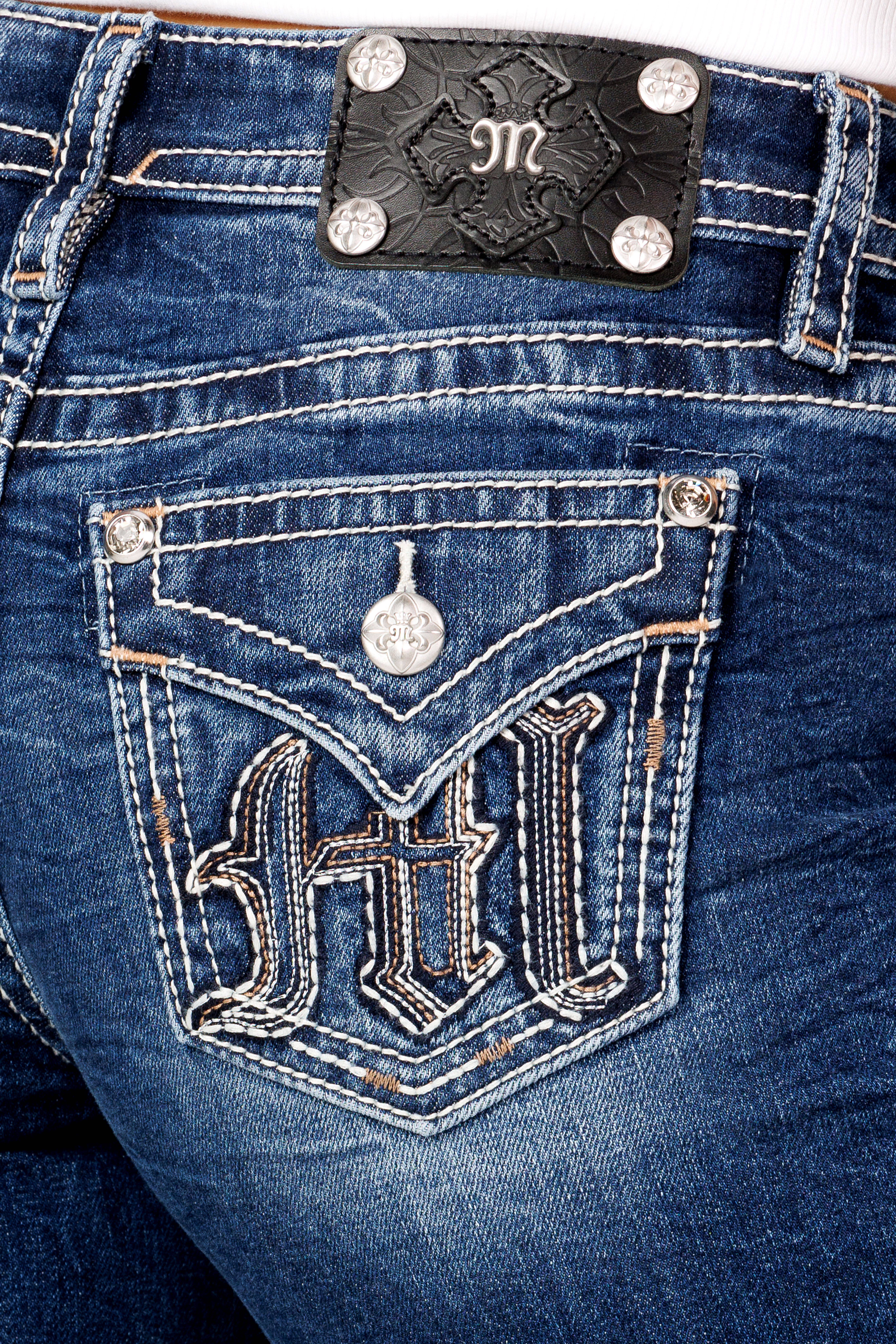 Miss Me - Wholesale Jeans - Women's - M9479W3L- 34 IN MID RISE WIDE LEG JEANS3