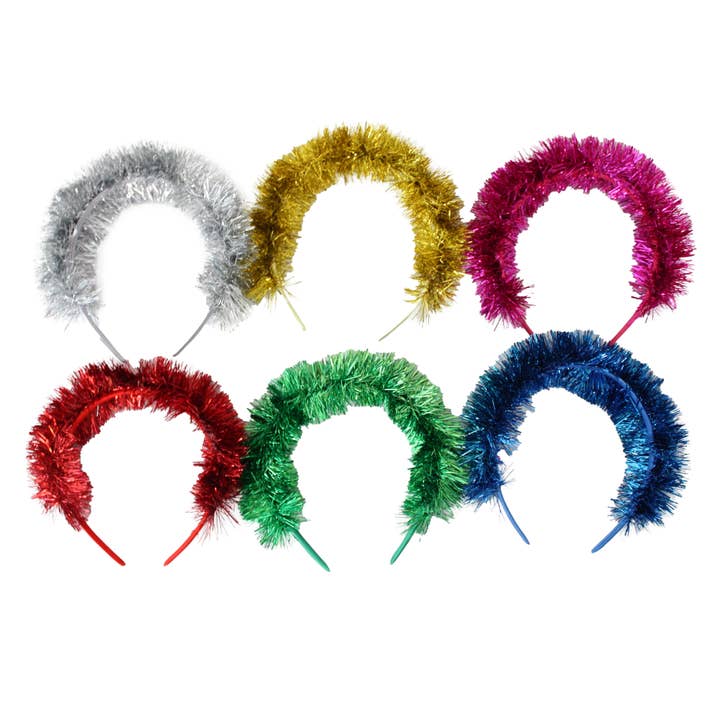 Metallisk glitter Pannband Set för wholesale av Bows Arts