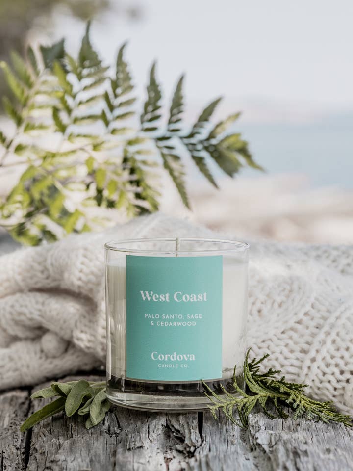 Costa Oeste para venta al por mayor de Cordova Candle Co.