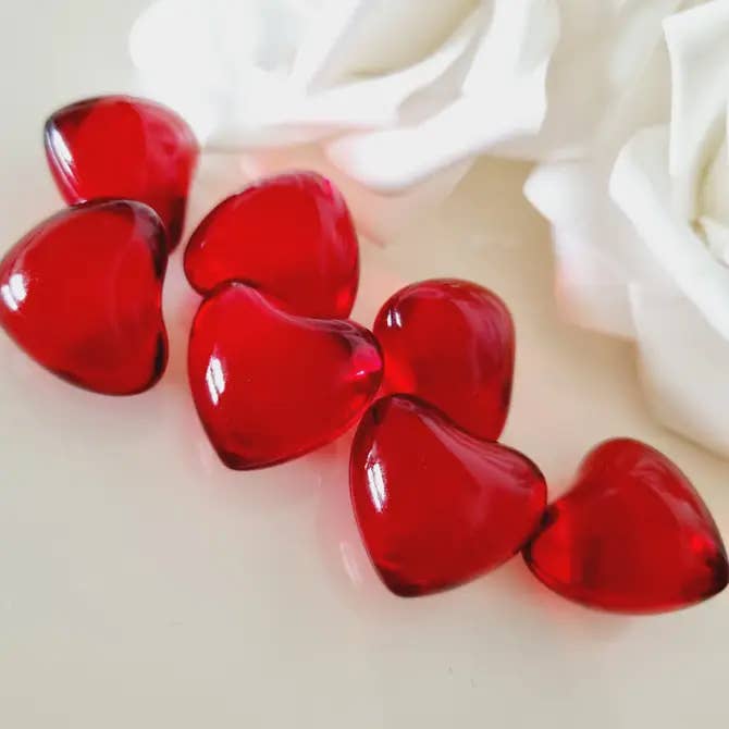 LS GROUP - Wholesale Bath Bomb/Fizz - Bath pearls - Strawberry - Heart