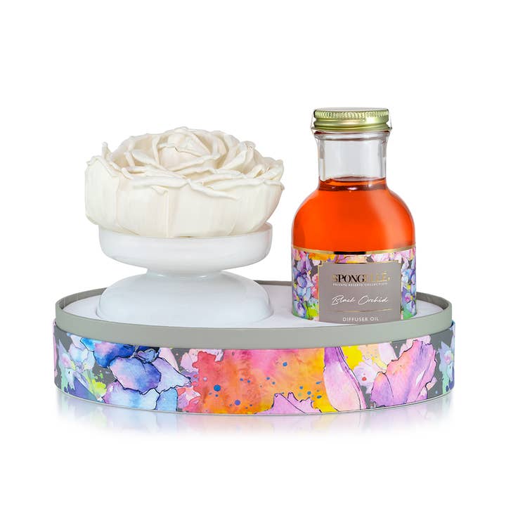 Spongellé | Easter Gifts | Mother's Day 2026 | Spring Gifts - Wholesale Reed Diffuser - Black Orchid Private Reserve Diffuser2