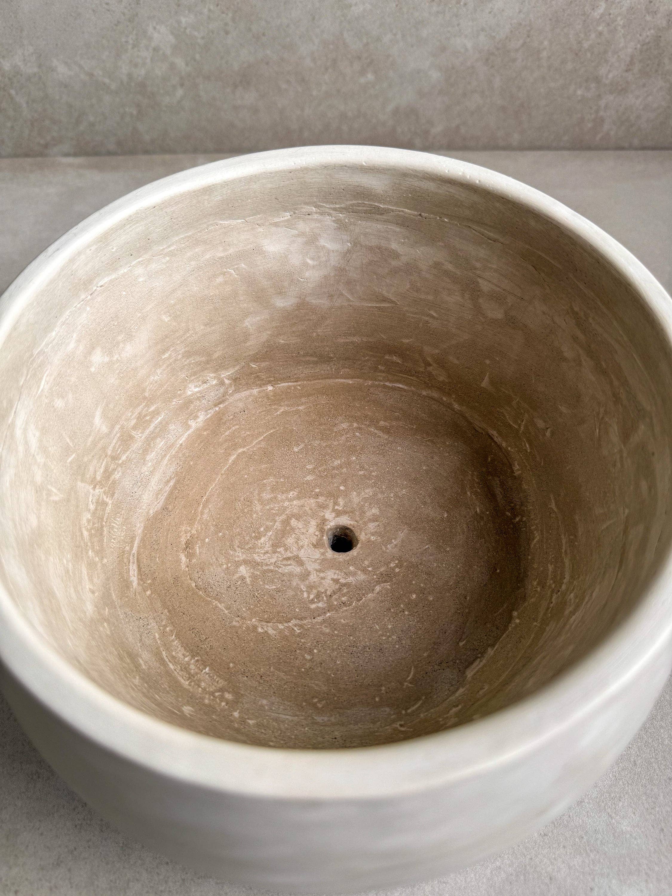 Minimal Loot Design - Wholesale Plant Pot - Concrete Planter with Saucer, Modern Plant Pot, Bubble Planter, Decorative Cement Pot, Minimalist Pot with Drainage, Nordic Pot, Chunky Pot6