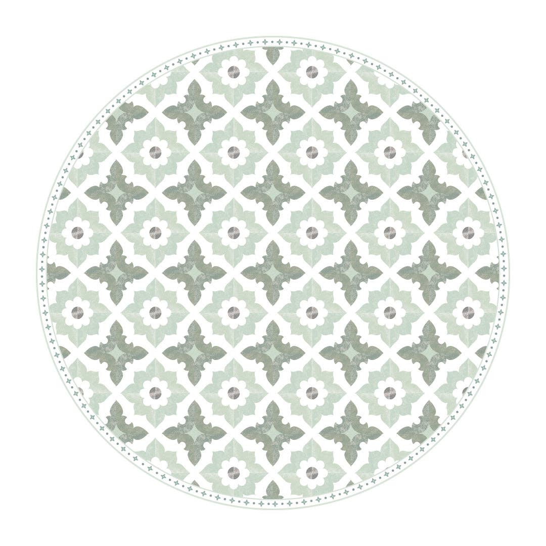 Carolina Creekhouse - Wholesale Floor Mat - Sarah FloorFlat | Green1