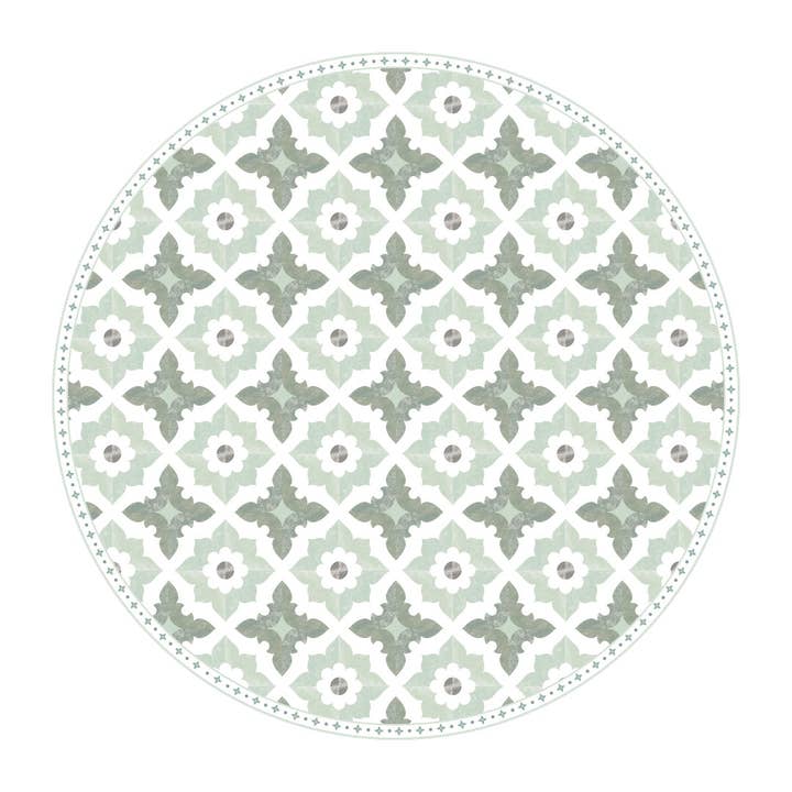 Carolina Creekhouse - Wholesale Floor Mat - Sarah FloorFlat | Green1