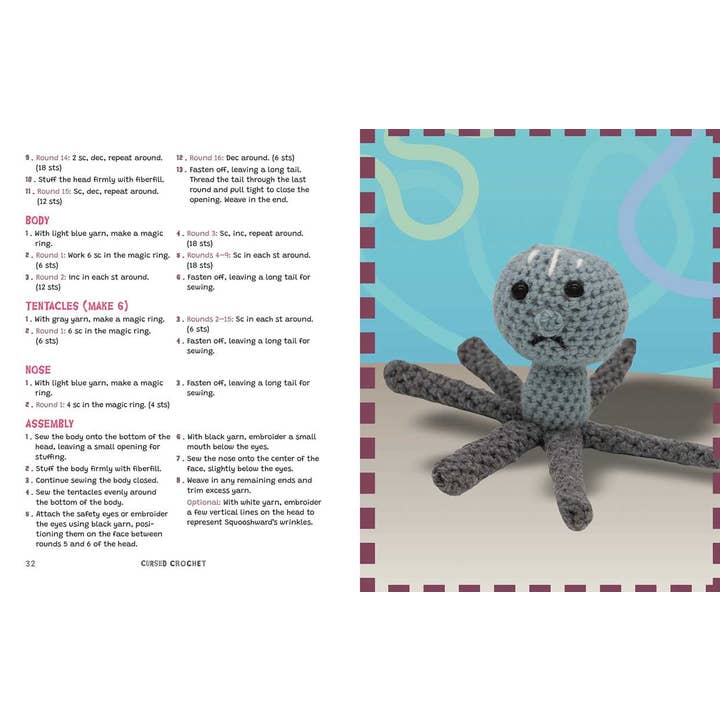 Simon & Schuster - Wholesale Book - Adult - Cursed Crochet by Editors of Ulysses Press