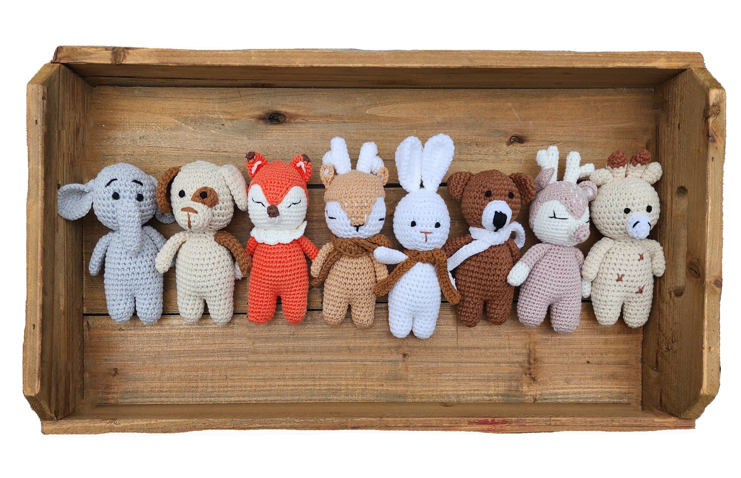 OLIVE & CRADLE – Engroshandel Plyslegetøj - Børn og baby – Mini hæklede dyr7