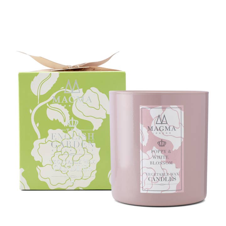 Amapola Roja (Vela de Cera de Soja Vegana) 83cl - Gran Regalo de Navidad para venta al por mayor de Magma London