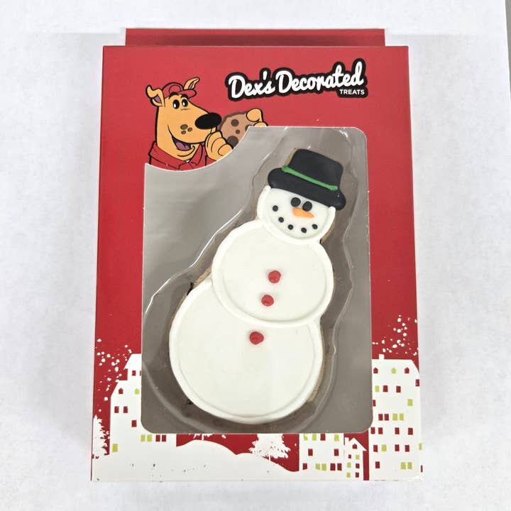 The Doggie Express - Wholesale Pet Treats - Dog - Christmas Snowman - Large1