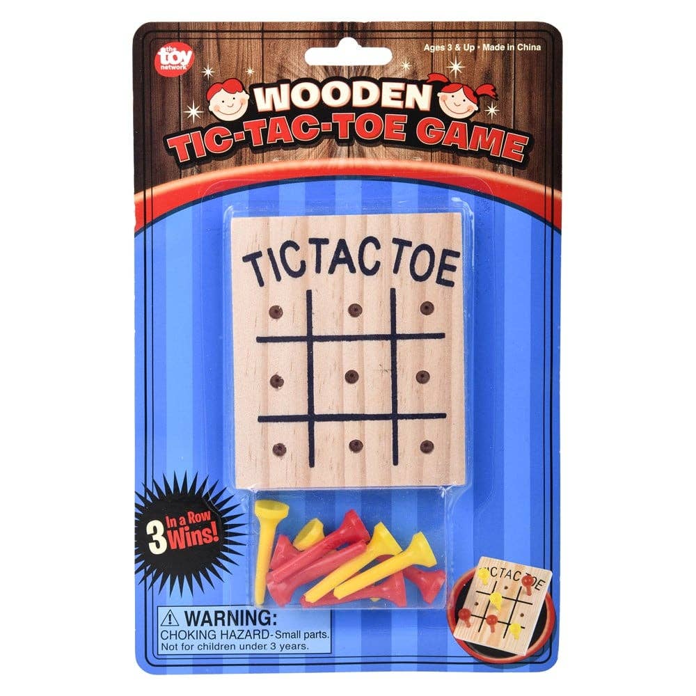 La Luna Bella - Toys - Wholesale Classic Toy - Kids - WOODEN TIC-TAC-TOE GAME LLB kids toys4