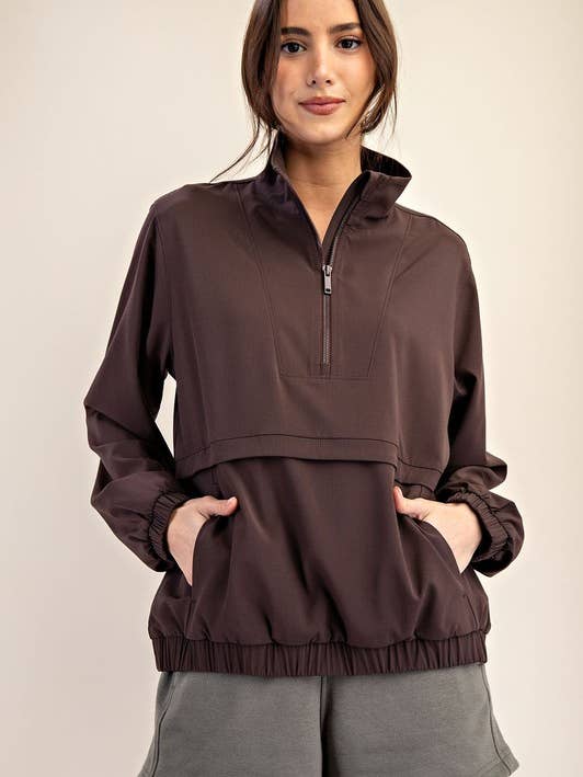 J883137 KWART RITS KREUKEL GEWEVEN ACTIEF JACK voor wholesale door Sunday Morning