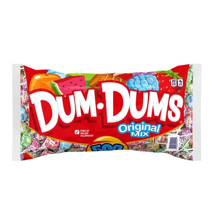 Majestic Wholesale - Wholesale Hard Candy - Dum Dum Original Pops, 500 ct. STOCKING STUFFER HOLIDAY