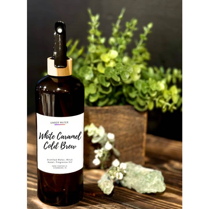 Ember Water - Wholesale Room & Linen Spray - White Caramel Cold Brew Room + Linen Spray 1