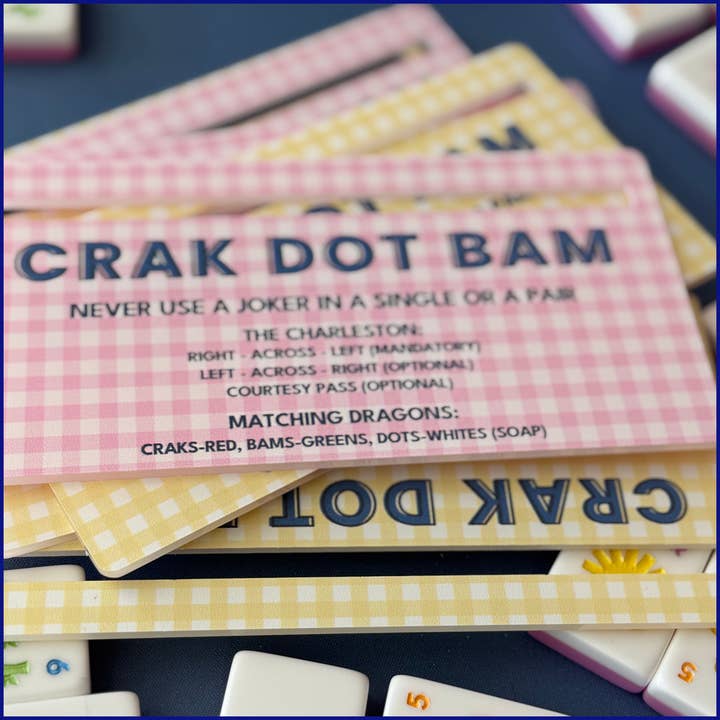 Morningside Mahjong - Wholesale Board Game - Acrylic Mahjong Line Finder5