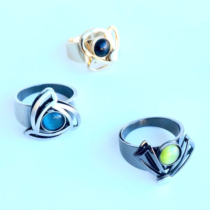 Christophe Poly / Crono Design - Wholesale Jewelry Set - RINGS Prepack (DR12) - 15 Rings & Free Displays13