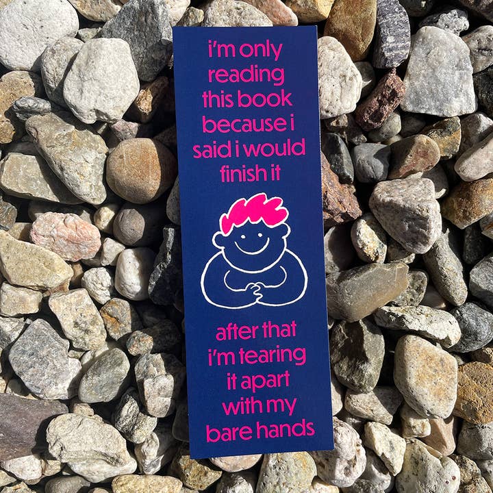 Paperback Paradise - Wholesale Bookmark - I Said I Would Finish It Bookmark