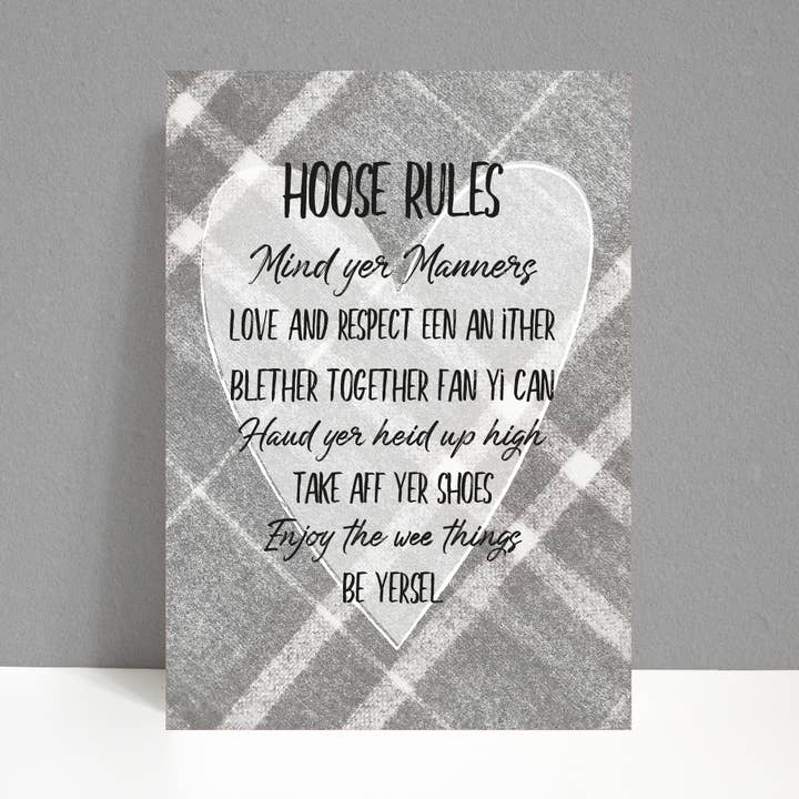 Estampado de corazones Hoose Rules para venta al por mayor de HFD Interiors