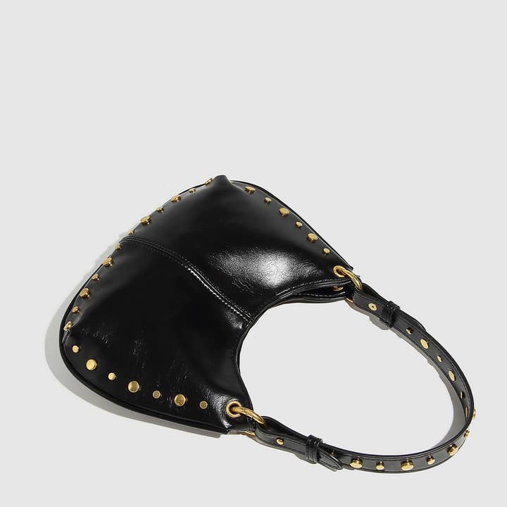 ACCITY - Wholesale Shoulder Bag - Women's - Trendy Studded Boston Shoulder & Handbag_CWAB57134