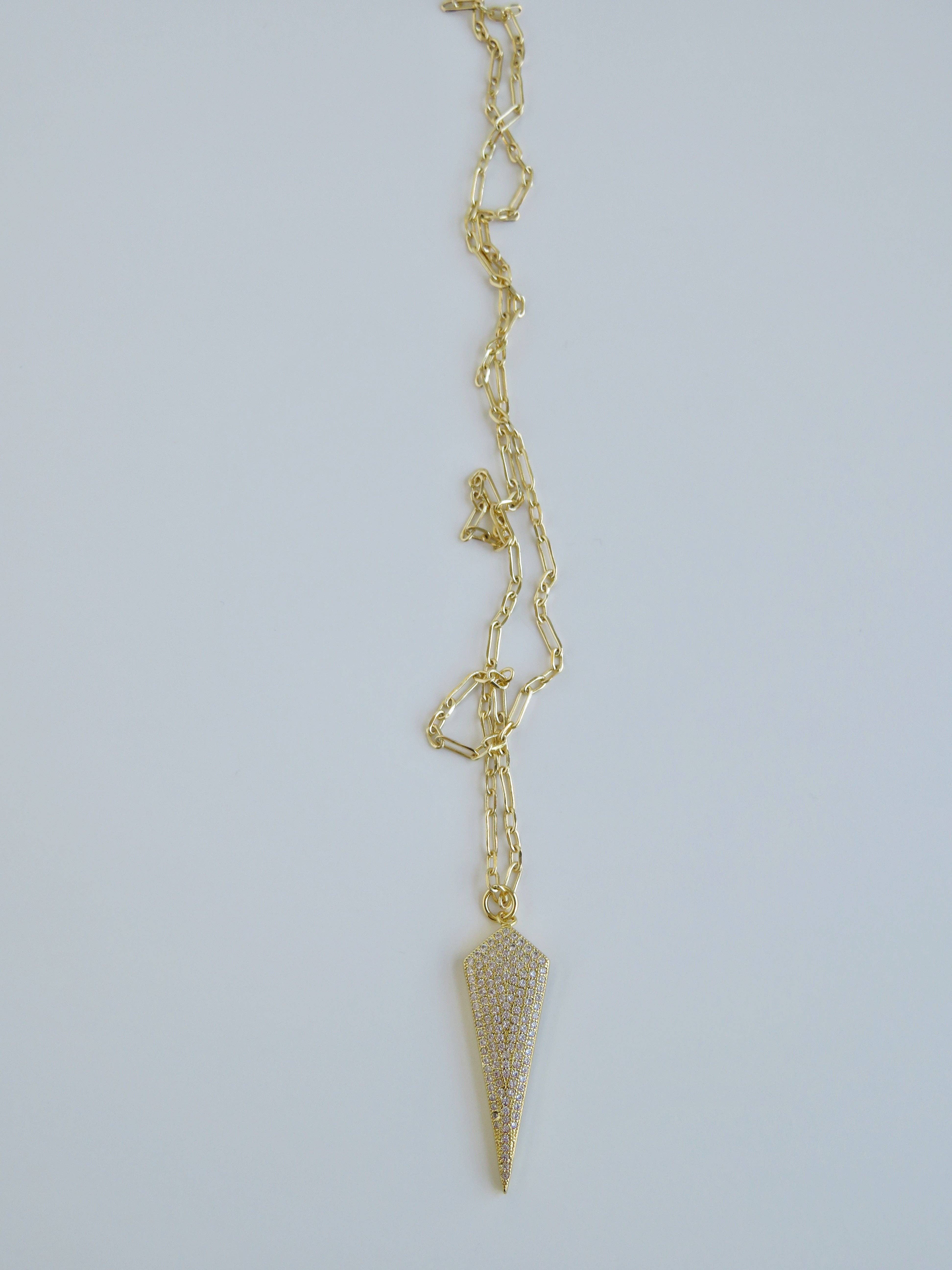 Boutique Suarez Co. - Wholesale Pendant/Charm Necklace - Protect Your Path Necklace - Arrowhead5