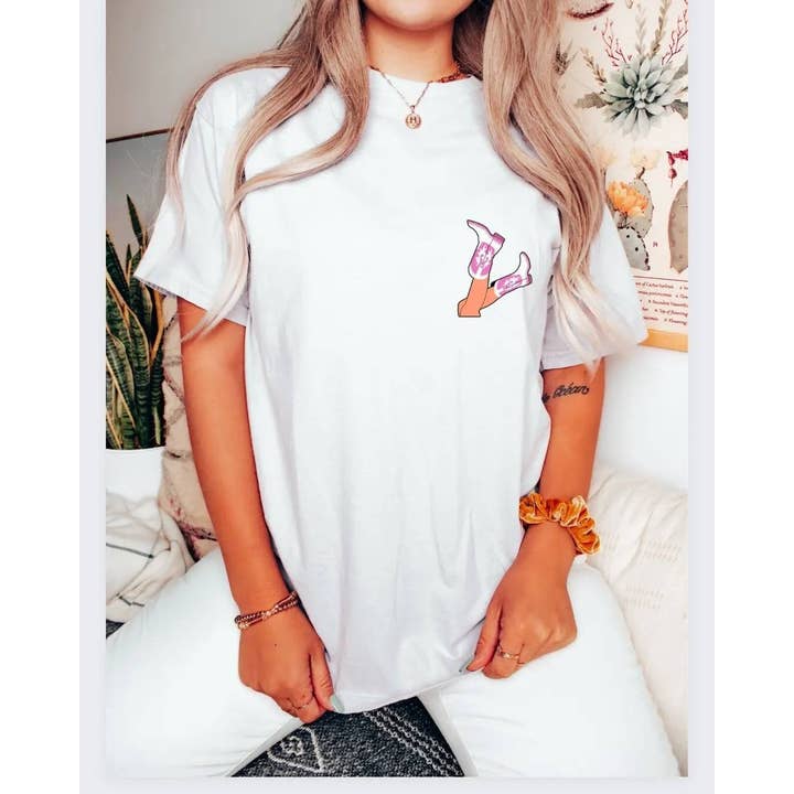 Camisa de fita de música rural, camisa de música rural por atacado de The Babe Cave Co