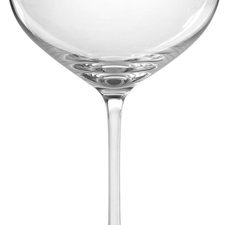 Vizio Set 6 Red Vintage Wine Glass Clear H. 23.5 Cl.76 for wholesale by IVV 1952