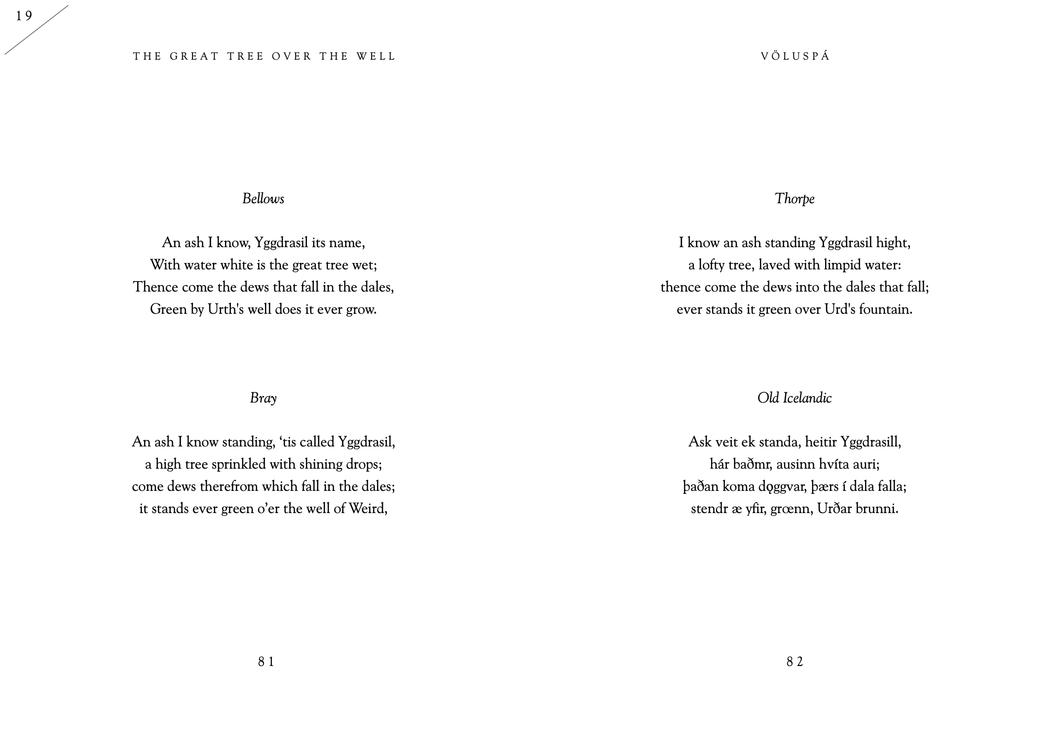 Hyldyr - Wholesale Poetry & Drama - The Comparative Völuspá4