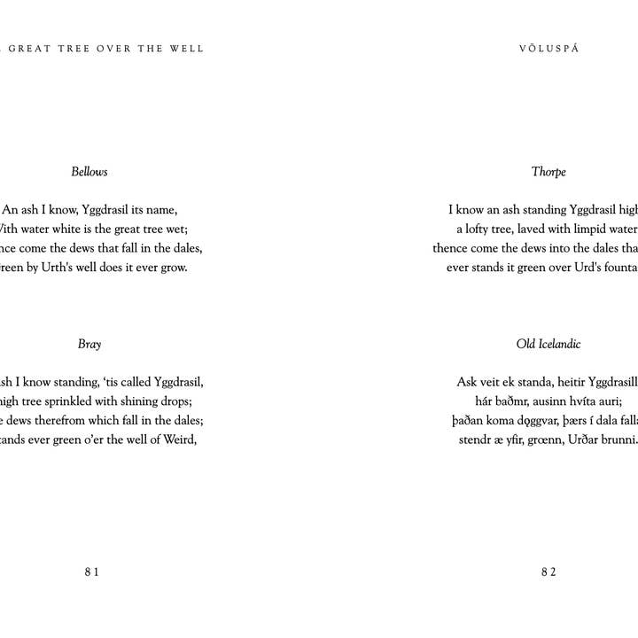 Hyldyr - Wholesale Poetry & Drama - The Comparative Völuspá4