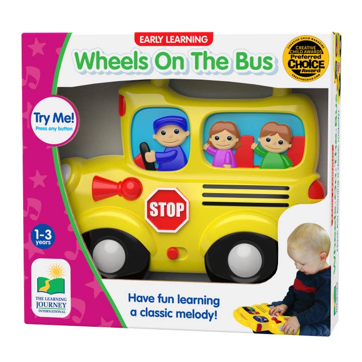 The Learning Journey - Wholesale Toy Car/Truck - Kids - Early Learning – Wheels On the Bus2
