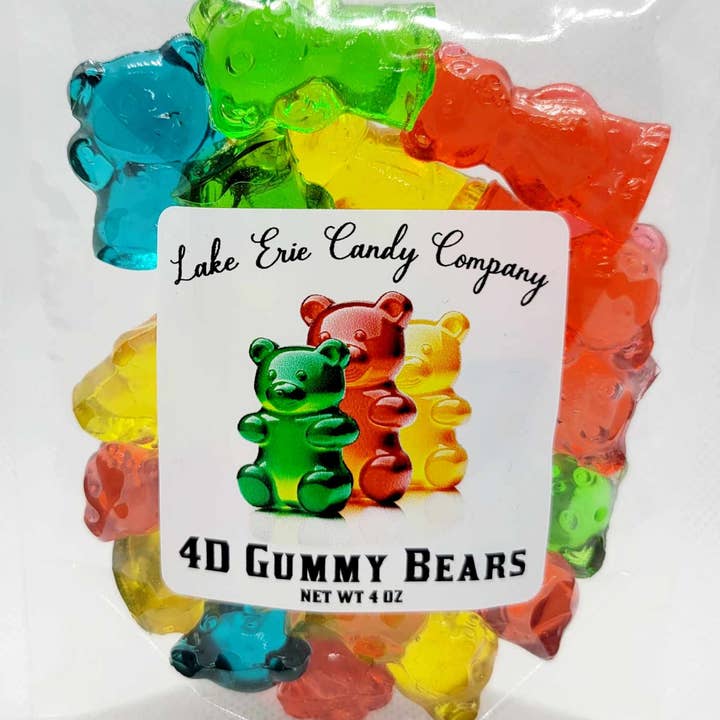 Lake Erie Candy Company - Wholesale Gummy - 4D Gummy Bears