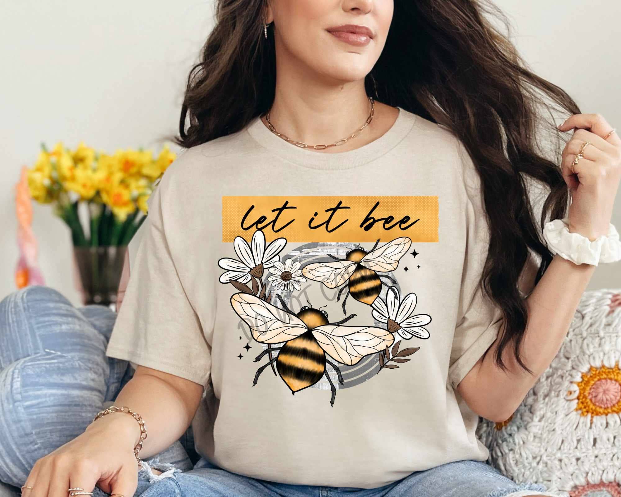 Cash & Drix Wholesale - Wholesale Screen Printed T-Shirt - Women's - Let It Bee - Tee