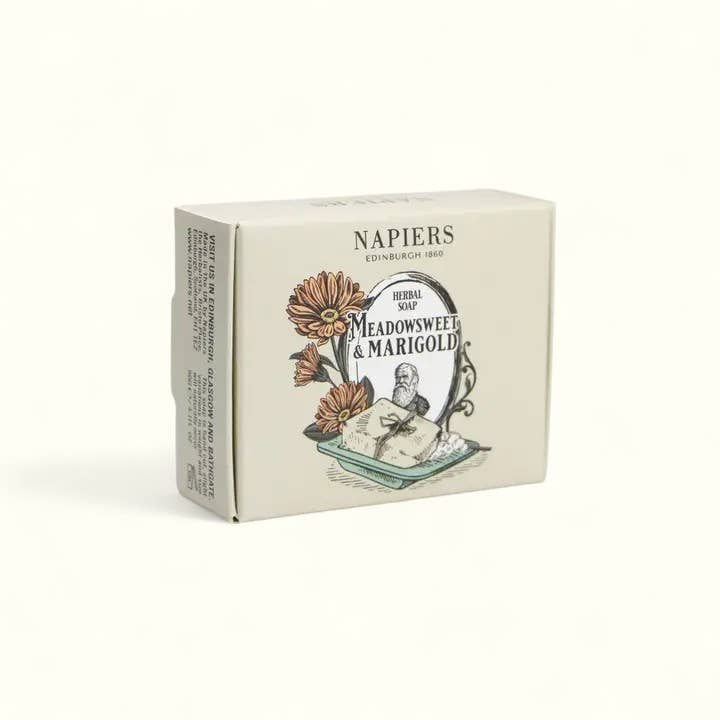Napiers - Wholesale Bar Soap - Napiers Marigold & Meadowsweet Soap Bar1