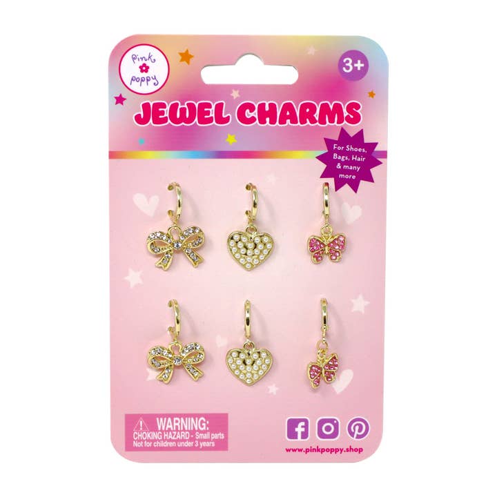 Rainbow Unicorn 6pk Shoelace Charm Set Rainbow Unicorn 6pk Shoelace Charm Set