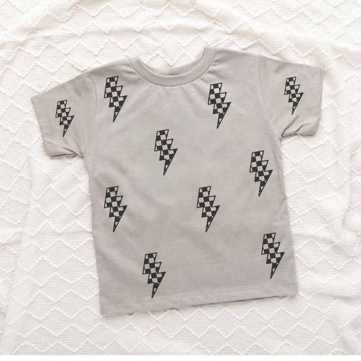 Lightening Bolts | Boys Tee for wholesale by Holland Ave Clothing