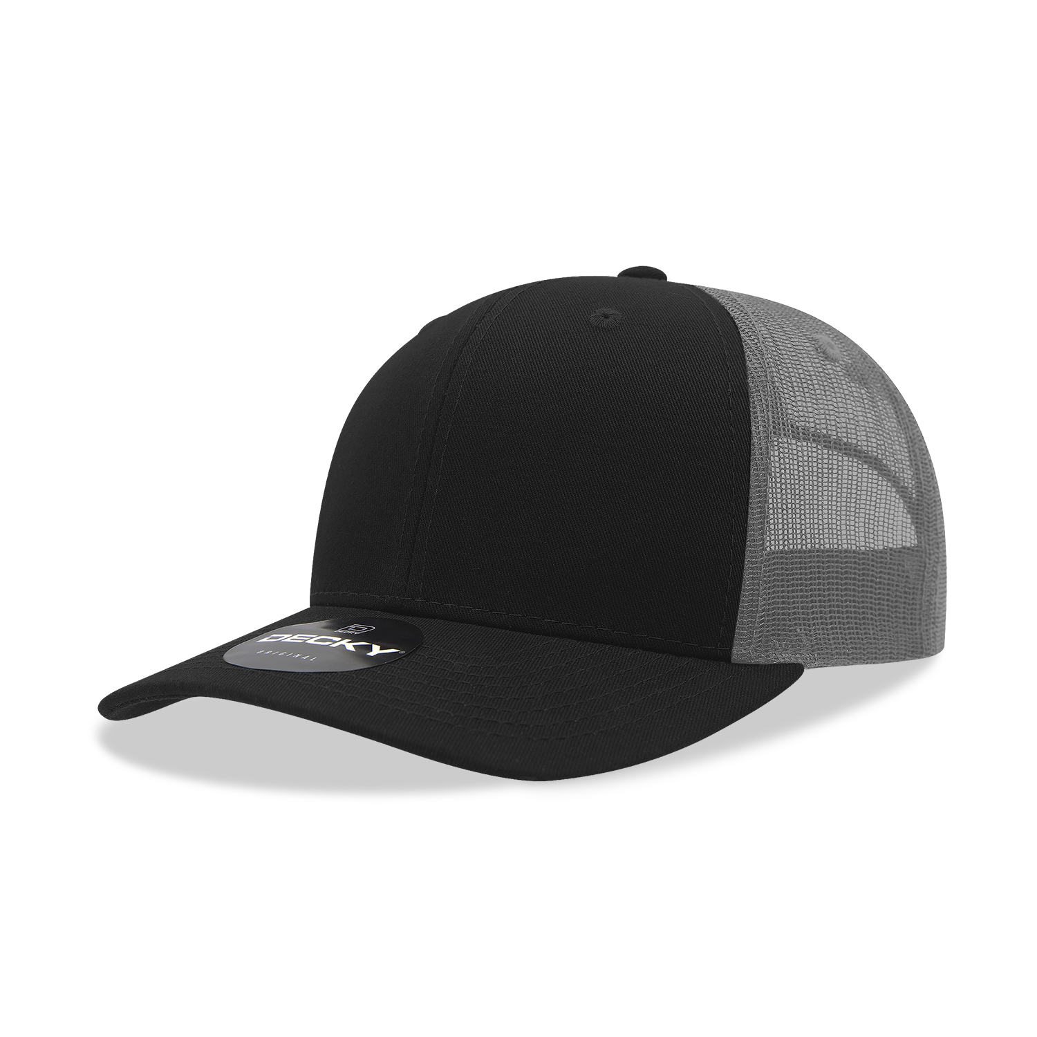 The Park Wholesale - Vente Casquette de camionneur – unisexe - Casquette Trucker classique Decky 6021, 6 panneaux, style mid pro72