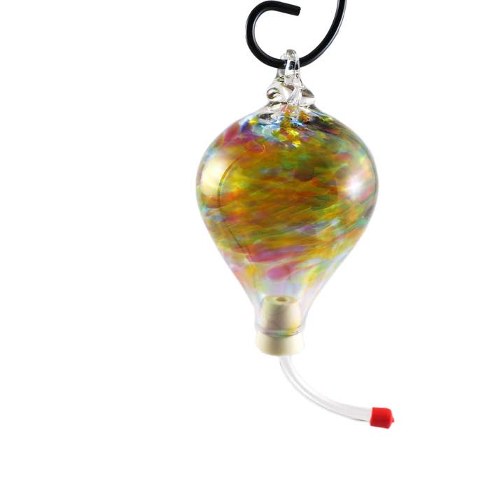 Lake Superior Art Glass - Wholesale Bird Feeder - Blown Glass Hummingbird Feeders