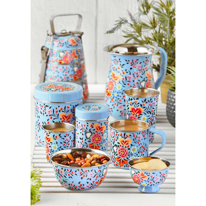 Namaste - Wholesale Coffee Mug - Ketaki Hand Painted Enamel Mug2