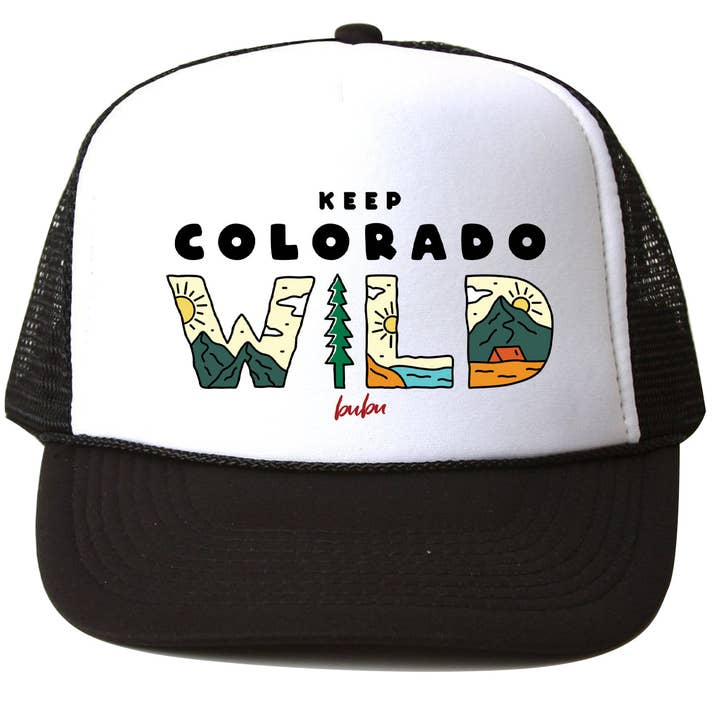KEEP COLORADO WILD Trucker Hat for wholesale by Bubu