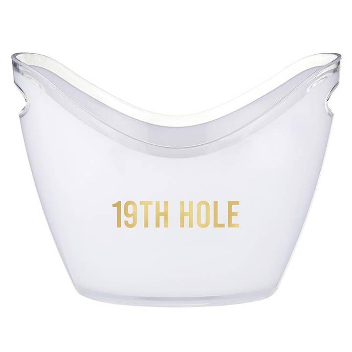 Slant Collections by Creative Brands - Wholesale Ice Bucket - Acrylic Beverage Bucket - 19th Hole