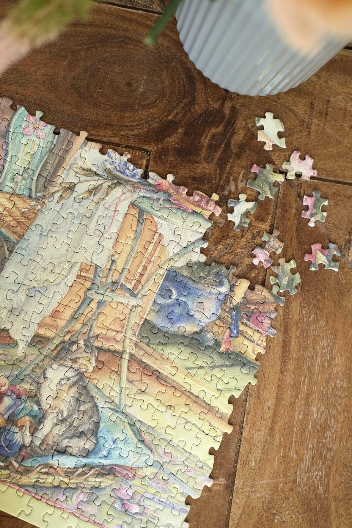 The Puzzle Theory - Wholesale Puzzle - Adult - Kim Jacobs French Doors - 896 Piece Puzzle4