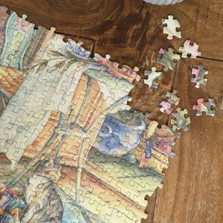 The Puzzle Theory - Wholesale Puzzle - Adult - Kim Jacobs French Doors - 896 Piece Puzzle4